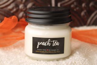 MILKHOUSE CANDLE Peach Tea vonná sviečka Farmhouse Jar (198 g)