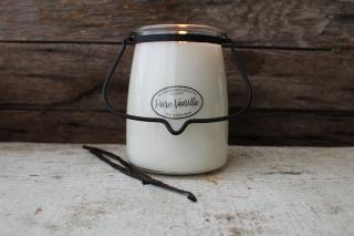 MILKHOUSE CANDLE Pure Vanilla vonná sviečka BUTTER JAR (624 g)