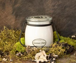 MILKHOUSE CANDLE Summer Storm vonná sviečka BUTTER JAR 2-knôtová (454 g)