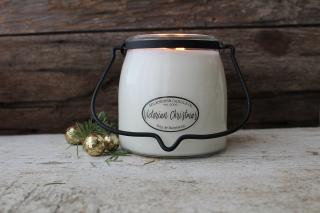 MILKHOUSE CANDLE Victorian Christmas vonná sviečka BUTTER JAR 2-knôtová (454 g)