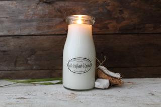 MILKHOUSE CANDLE White Driftwood & Coconut vonná sviečka MILKBOTTLE (227 g)