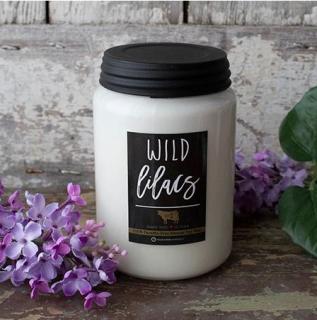 MILKHOUSE CANDLE Wild Lilacs vonná sviečka Farmhouse Jar (737 g)