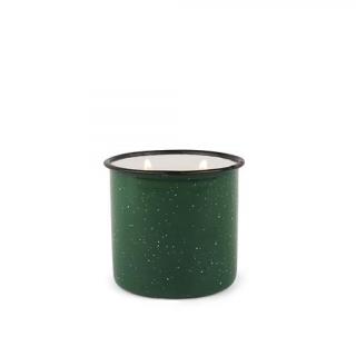 Paddywax Alpine GREEN EVERGREEN & EMBERS ENAMELWARE (9.5oz / 269g)