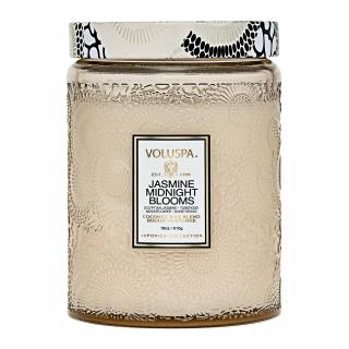 Voluspa Japonica Jasmine Midnight Bloom Large Jar vonná sviečka (18oz / 510g)