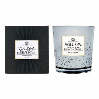 Voluspa Vermeil Makassar Ebony & Peach 9 oz Classic boxed vonná sviečka 255g