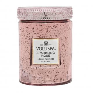 Voluspa Vermeil Sparkling Rose Small Jar vonná sviečka (5.5oz / 156g)