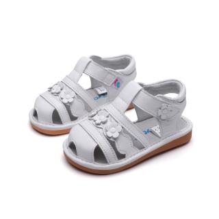 Kvietkové sandále - biele - Freycoo Veľkosť: 20