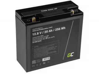 12,8V 20Ah LiFePO4 batéria GC 256Wh