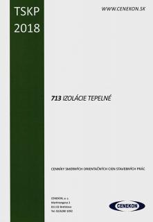 TSKP - 713 Izolácie tepelné  CENEKON