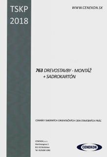 TSKP - 763 Drevostavby – montáž + sadrokartón  CENEKON