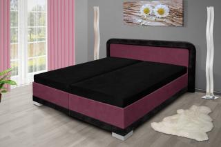 Manželská posteľ s úložným priestorom JARO 200x180 Barva: fialová