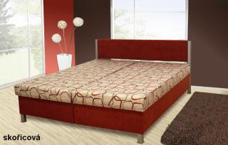 Manželská postel s úložným prostorem Sofie170 Barva: skořicová