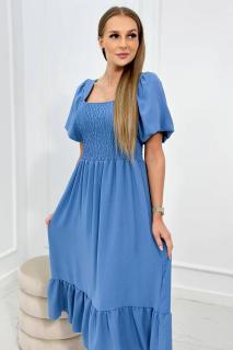Dámske šaty dlhé Farba: Svetlá modrá