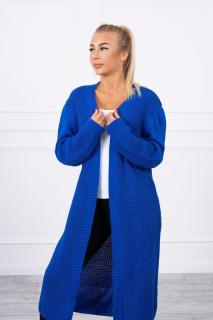 Dámsky sveter dlhý UNI 1: UNI Modrá