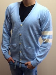 Jack & Jones Pánsky sveter - svetlo modrý Veľkosť: L
