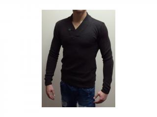 Pull & Bear Pánsky sveter Farba: Čierna, Veľkosť: XL