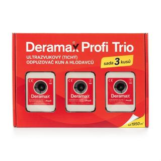 Deramax-Profi-Trio - Sada 3ks plašičov Deramax-Profi a príslušenstvo