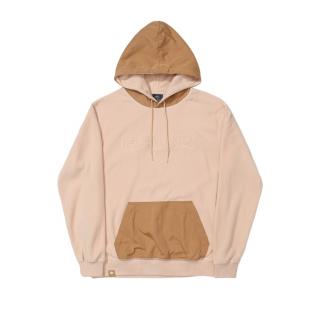 Béžová mikina HÉLAS VINYLE HOODIE SAND Veľkosť: L