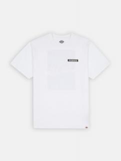 Biele tričko DICKIES BAKER CITY TEE WHITE Veľkosť: L, Farba: Biela