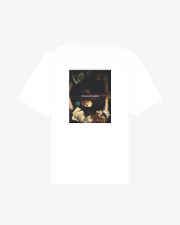 Biele tričko MÉTRONOME. NARCISSUS TEE WHITE Veľkosť: XL, Farba: Biela