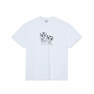 Biele tričko POLAR SKATE CO. BOOGERS TEE WHITE Veľkosť: L, Farba: Biela