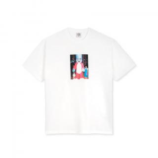 Biele tričko POLAR SKATE CO. BUNNY TEE WHITE Veľkosť: XL, Farba: Biela