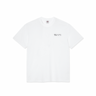 Biele tričko POLAR SKATE CO. DREAMS WE DREAM TEE WHITE Veľkosť: XL, Farba: Biela