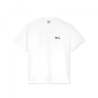 Biele tričko POLAR SKATE CO. FOUND TEE WHITE Veľkosť: XL, Farba: Biela