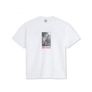 Biele tričko POLAR SKATE CO. HOPELESS TEE WHITE Veľkosť: L, Farba: Biela