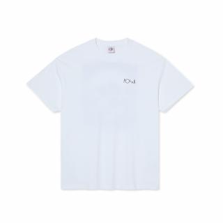 Biele tričko POLAR SKATE CO. PORTRAIT TEE WHITE Veľkosť: XL, Farba: Biela