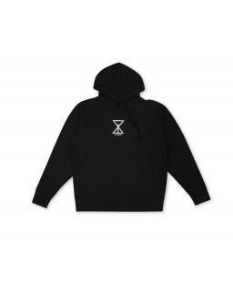 Čierna mikina SOUR INFLUENCER HOOD BLACK Veľkosť: XL, Farba: Čierna