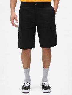 Čierne kráke nohavice DICKIES MILLERVILLE SHORTS BLACK Veľkosť nohavíc: 32