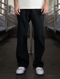 Čierne nohavice DICKIES JAKE HAYES RELAXED FIT DUCK CANVAS PANTS BLACK Veľkosť nohavíc: 32