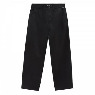 Čierne nohavice VANS AUTHENTIC CHINO BAGGY PANT BLACK Veľkosť nohavíc: 30