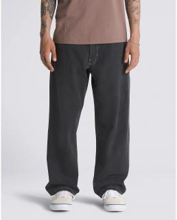 Čierne nohavice VANS CHCECK 5 LOOSE DENIM PANT BLACK Veľkosť nohavíc: 34