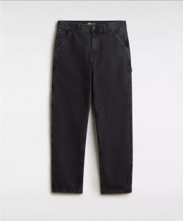 Čierne nohavice VANS DRILL CHORE AVE RELAXED CARPENTER DENIM PANTS PIRATE BLACK Veľkosť nohavíc: 34
