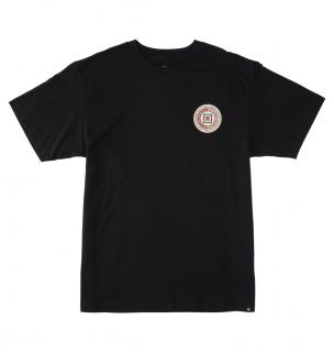 Čierne tričko DC OLD HEADS TEE BLACK Veľkosť: M, Farba: Čierna