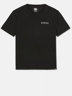 Čierne tričko DICKIES CLEVELAND TEE BLACK Veľkosť: L, Farba: Čierna