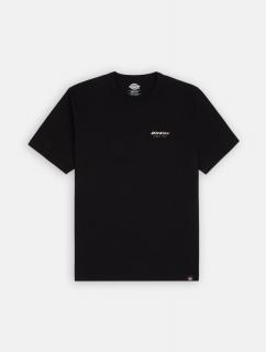 Čierne tričko DICKIES LEESBURG TEE BLACK Veľkosť: L, Farba: Čierna