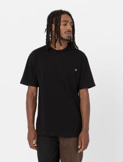 Čierne tričko DICKIES LURAY POCKET TEE BLACK Veľkosť: L, Farba: Čierna