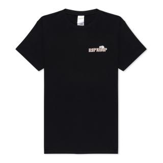 Čierne tričko RIPNDIP TASTES LIKE NERM TEE BLACK Veľkosť: XL, Farba: Čierna