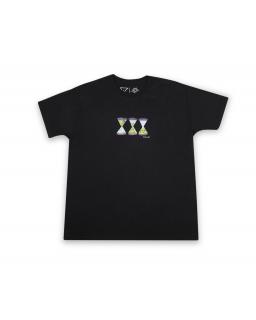 Čierne tričko SOUR BUCHI SOURGLASS TEE BLACK Veľkosť: XL, Farba: Čierna