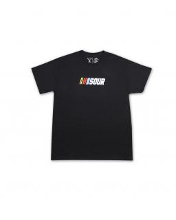 Čierne tričko SOUR SOURCAR TEE BLACK Veľkosť: XL, Farba: Čierna
