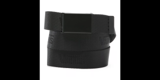 Čierny opasok VANS OFF THE WALL WEB BELT BLACK