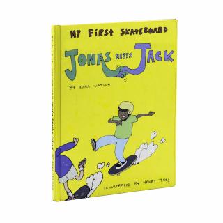 Detská kniha MY FIRST SKATEBOARD JONAS MEETS JACK
