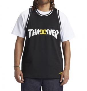 Dres DC X THRASHER JERSEY Veľkosť: L, Farba: Čierna