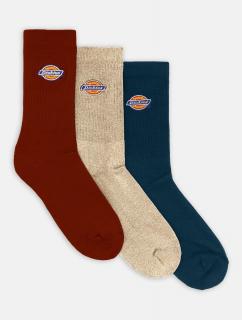 Farebné ponožky DICKIES VALLEY GROVE SOCKS FIRED BRICK Veľkosť: 35-38