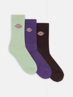 Farebné ponožky DICKIES VALLEY GROVE SOCKS QUIET GREEN Veľkosť: 35-38
