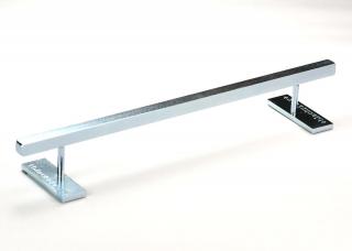 Fingerboardový rail BLACKRIVER IRONRAIL SQUARE LOW SILVER