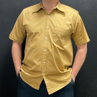 Hnedá košeľa SOUR SAFARI SHIRT CAMEL Veľkosť: L, Farba: Hnedá